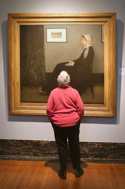 Detroit Hosts Showing Of 'Whistler's Mother'