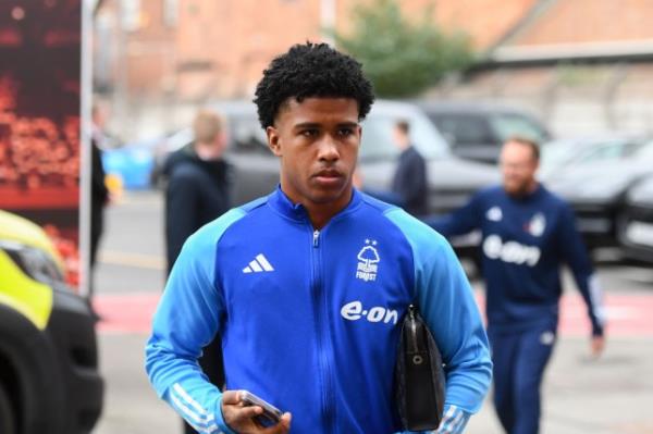 Nottingham Forest's on-loan Chelsea midfielder Andrey Santos